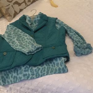 Talbots Quilted vest